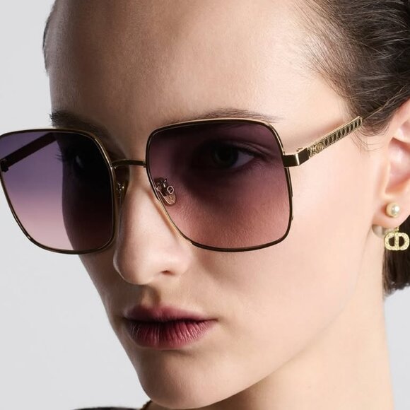Dior DIORCANNAGE S1U D0L6 Square Sunglasses - Pink main image 11